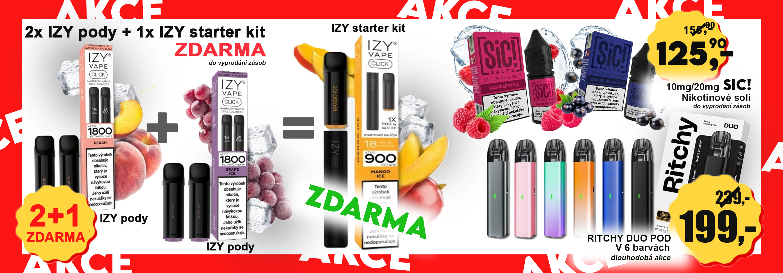 2+1 + Ritchy pody + SIC!