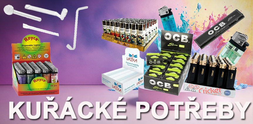 KUŘÁCKÉ POTŘEBY