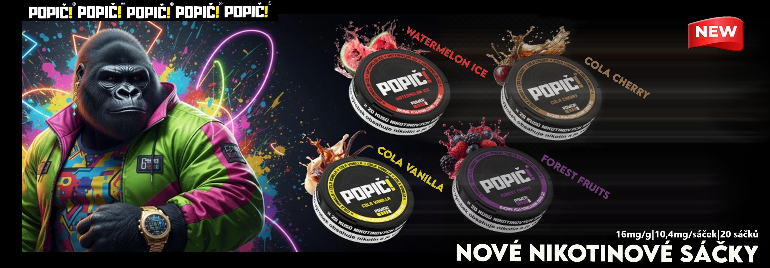 POPIČ! NIK.SÁČKY