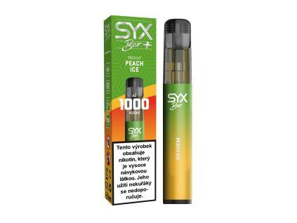 SYX BAR+ Peach Ice