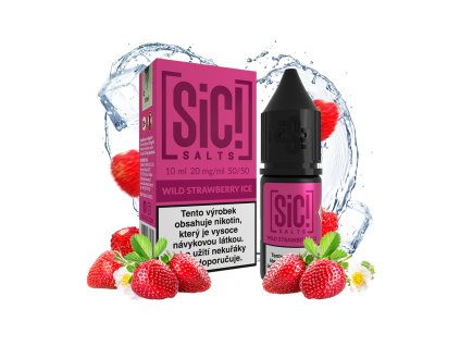 mockup wild strawberry ice