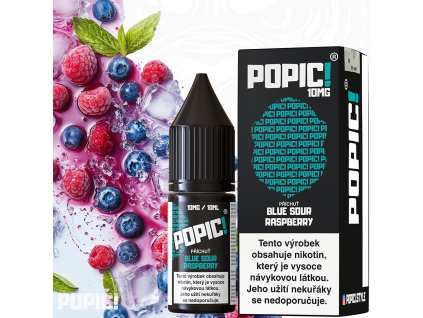 10 ml Popic 10mg blue sour raspberry