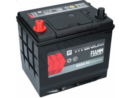 29018 fiamm black titanium d23x 60