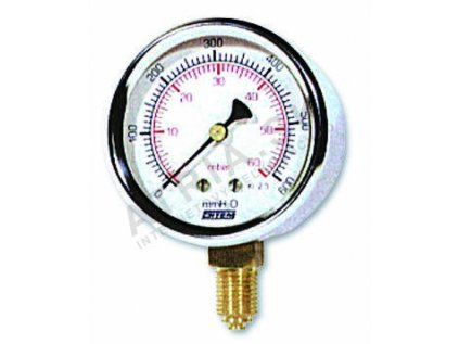 46325 manometer pre plyn radialny 0 100 mbar mm h2o