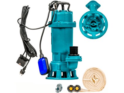 242129 kalovy set ponorne kalove cerpadlo furiatka 550 s hadicou 30m