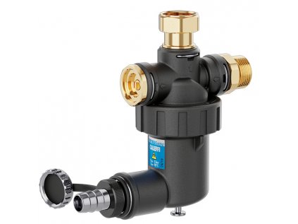 246761 1 dirtmagmini odlucovaci filter s magnetom na instalaciu pod kotol 3 4 m x 3 4 f