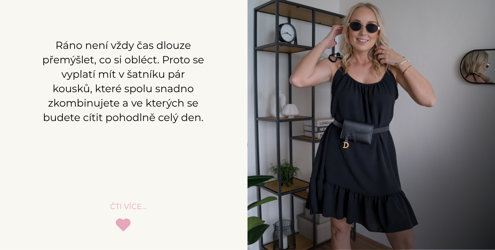 Letní outfit za 5 minut: jednoduché kombinace, které vždy fungu
