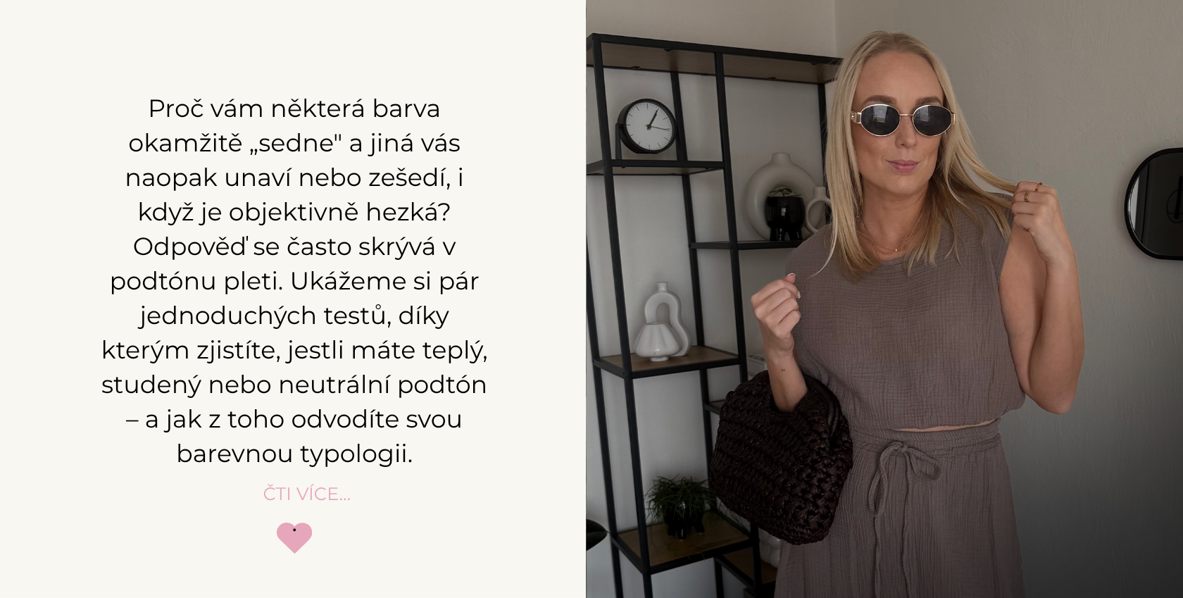 Jak poznám, že jsem podtón? Jednoduchý návod na barevnou typologii