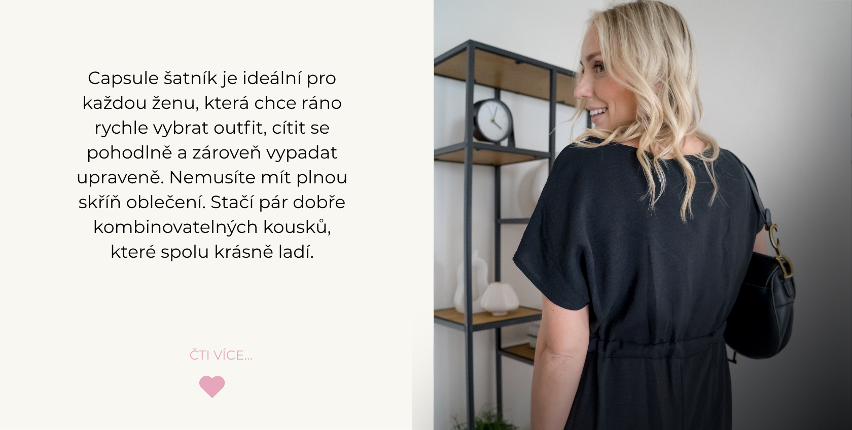 Capsule šatník na jaro a léto: jak mít méně kousků, ale více outfitů