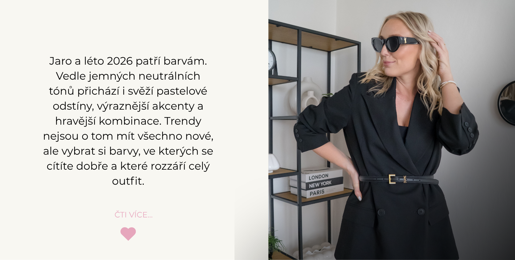 Jaké barvy jsou hitem jara a léta 2026
