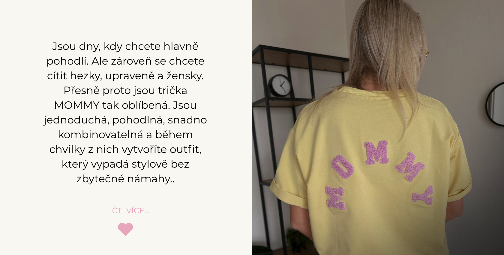 Trička MOMMY: pohodlný a stylový kousek pro každou maminku