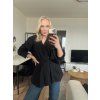 Premium košile s peplum efektem – černá 2v1  Premium košile s peplum efektem – černá 2v1
