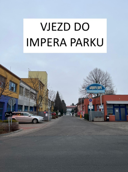 Vjezd do Impera Parku
