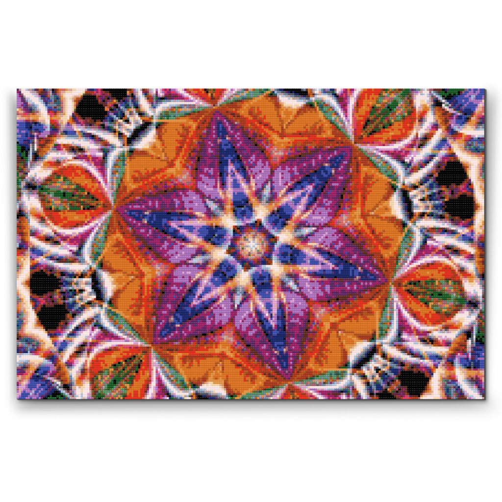 Diamantové malování - Mandala 15