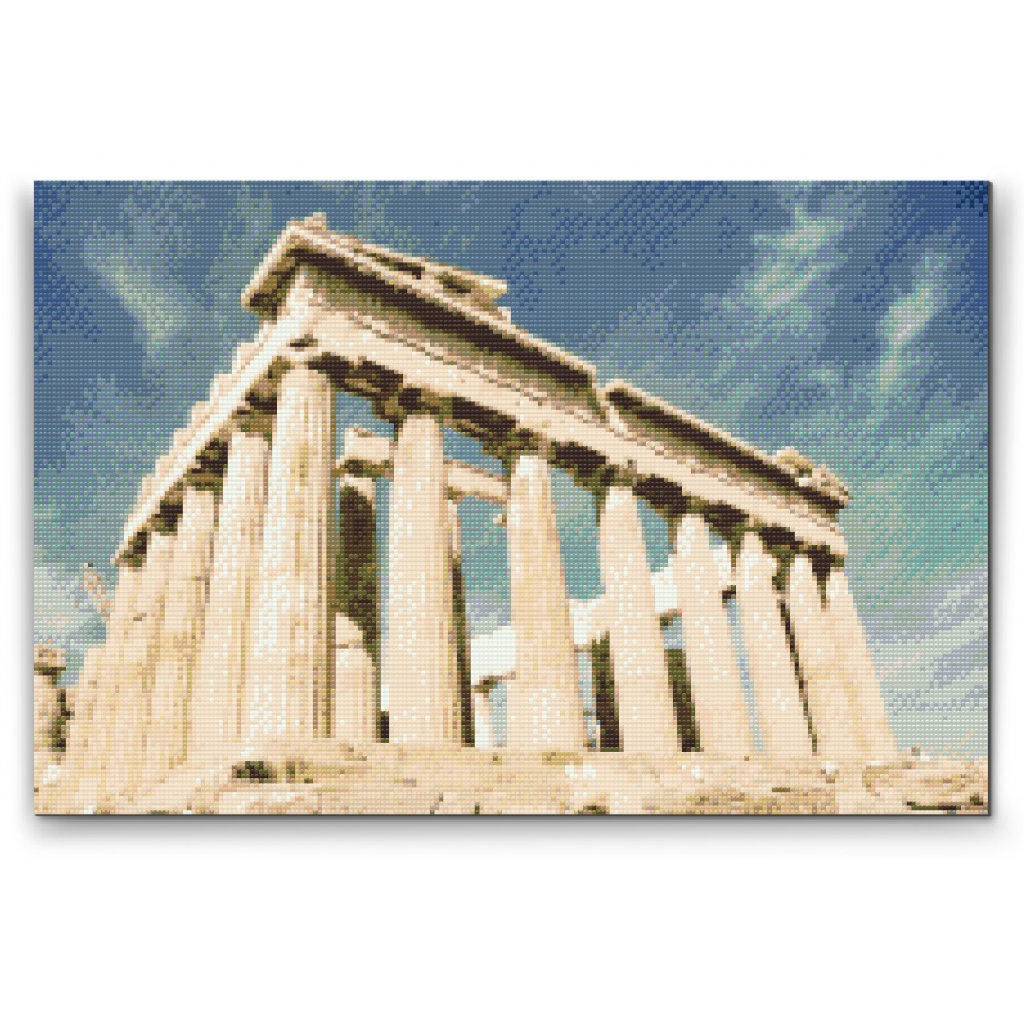 Diamantové malování - Akropolis, Athény 2