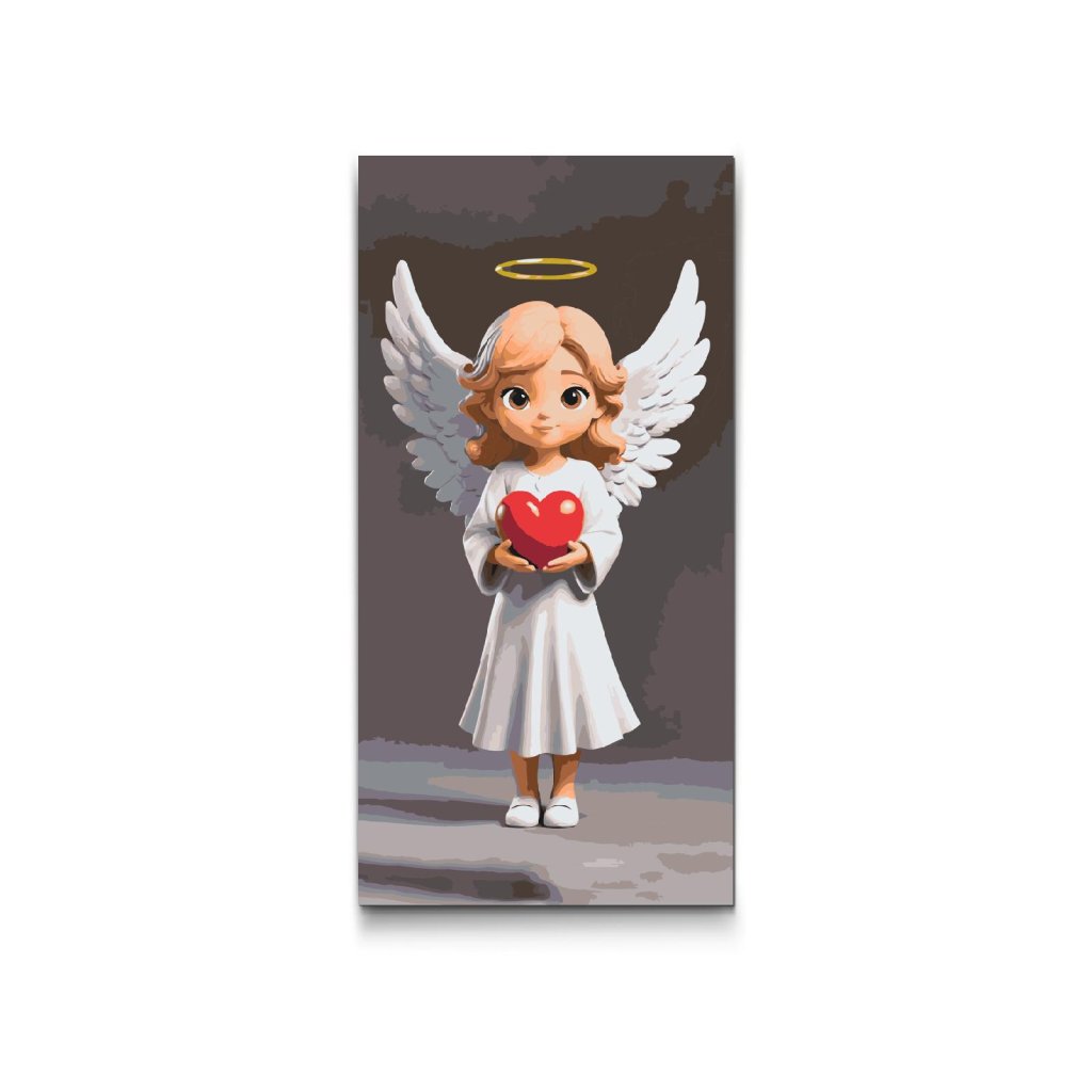 M2_Malování_podle_čísel_-_Andělíček_s_červeným_srdcem