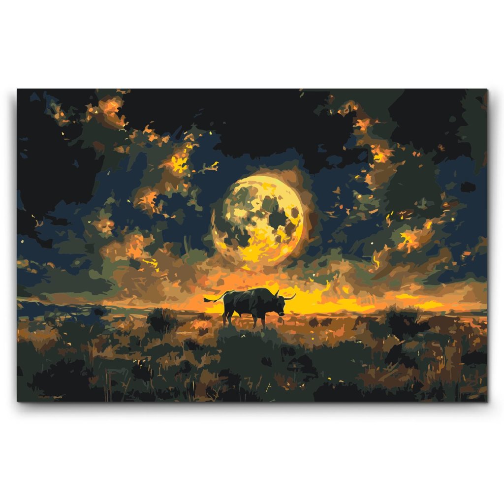 M2_Malování_podle_čísel_-_Býk/Taurus_