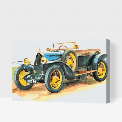 Malování podle čísel - Bugatti