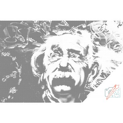 Tečkování - Albert Einstein