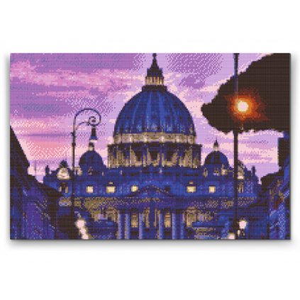 Diamantové malování - Vatikán