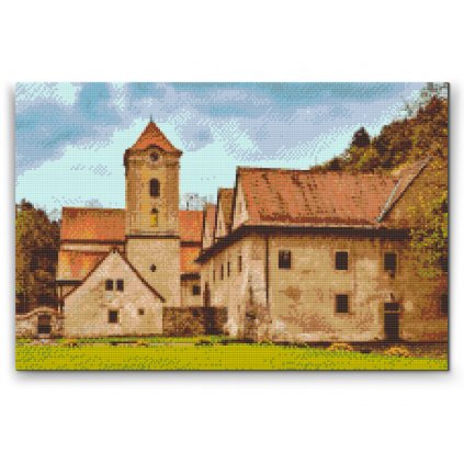 Diamantové malování - Červený klášter, Slovensko