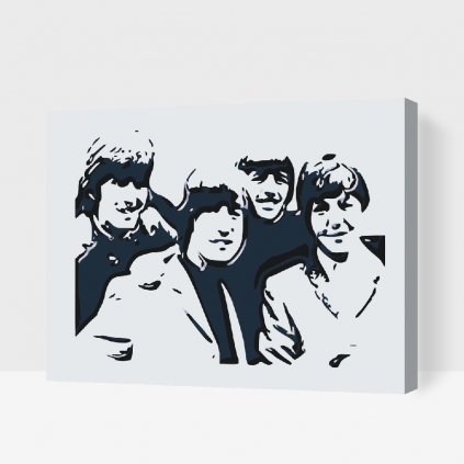 Malování podle čísel - Beatles