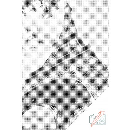 Tečkování - Eiffelova věž 2