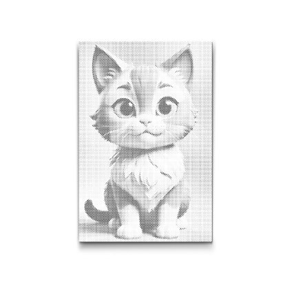 M2_Tečkování_-_Roztomilá_kočička_