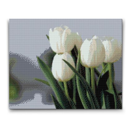 M2_Diamantové_malování_-_Bílé_tulipány
