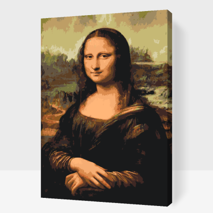 Malování podle čísel - Leonardo da Vinci - Mona Lisa