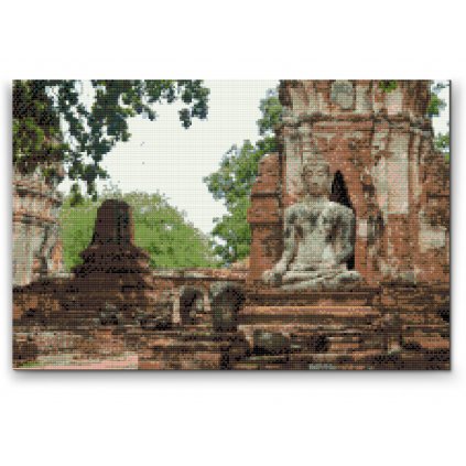 Diamantové malování - Ayutthaya