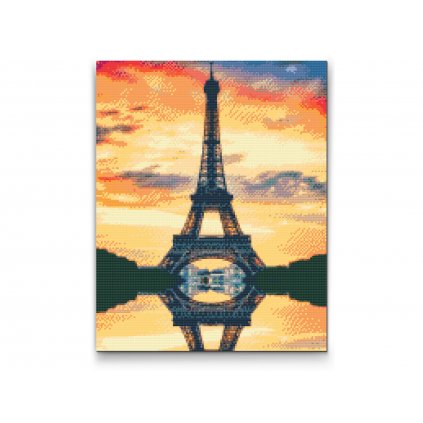 Diamantové malování - Eiffelova věž