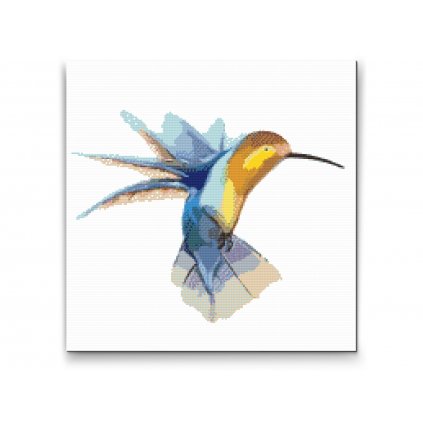 Diamantové malování - Kolibřík
