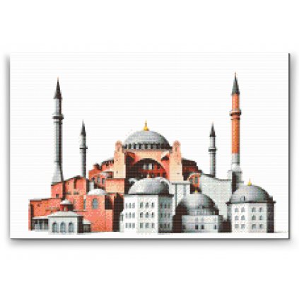 Diamantové malování - Hagia Sophia