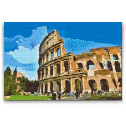 Diamantové malování - Koloseum 2