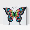 Malování podle čísel - Motýl v barvách