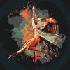 Malování podle čísel - Pole dance