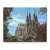 Diamantové malování - Sagrada Família