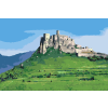 Malování podle čísel - Spišský hrad