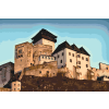 Malování podle čísel - Trenčínský hrad