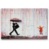 Diamantové malování - Banksy - Barevný déšť