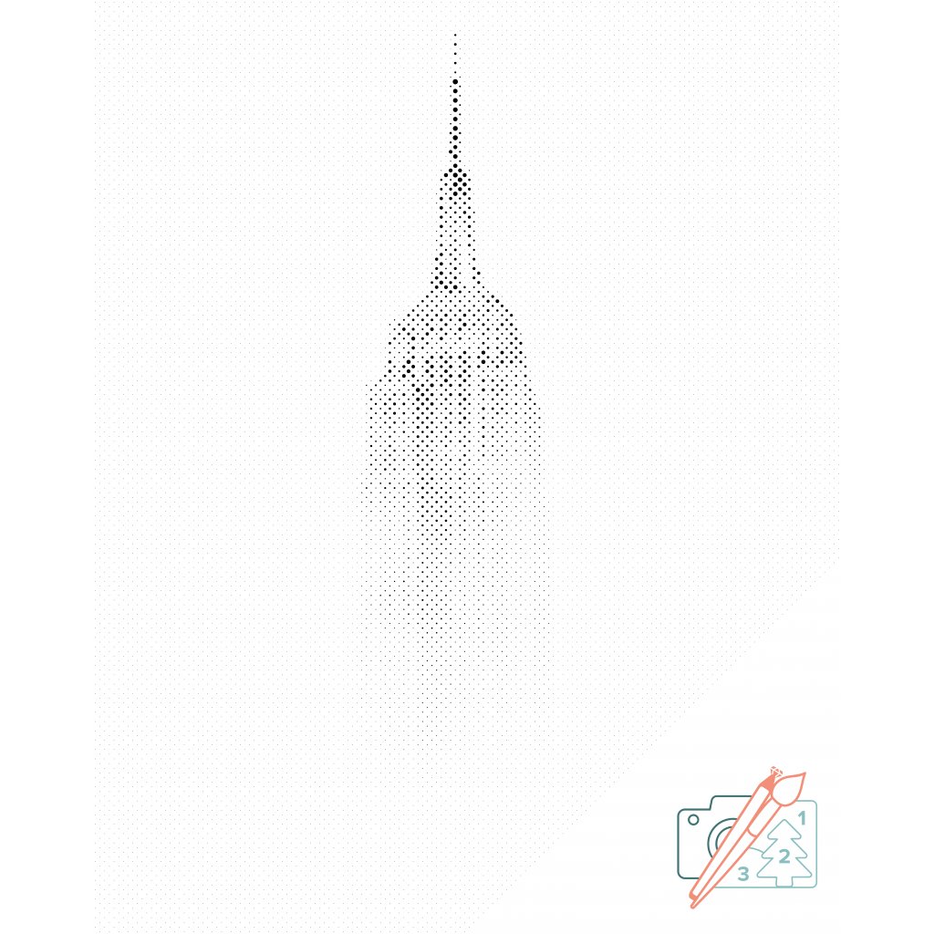 Bodkovanie - Empire State Building