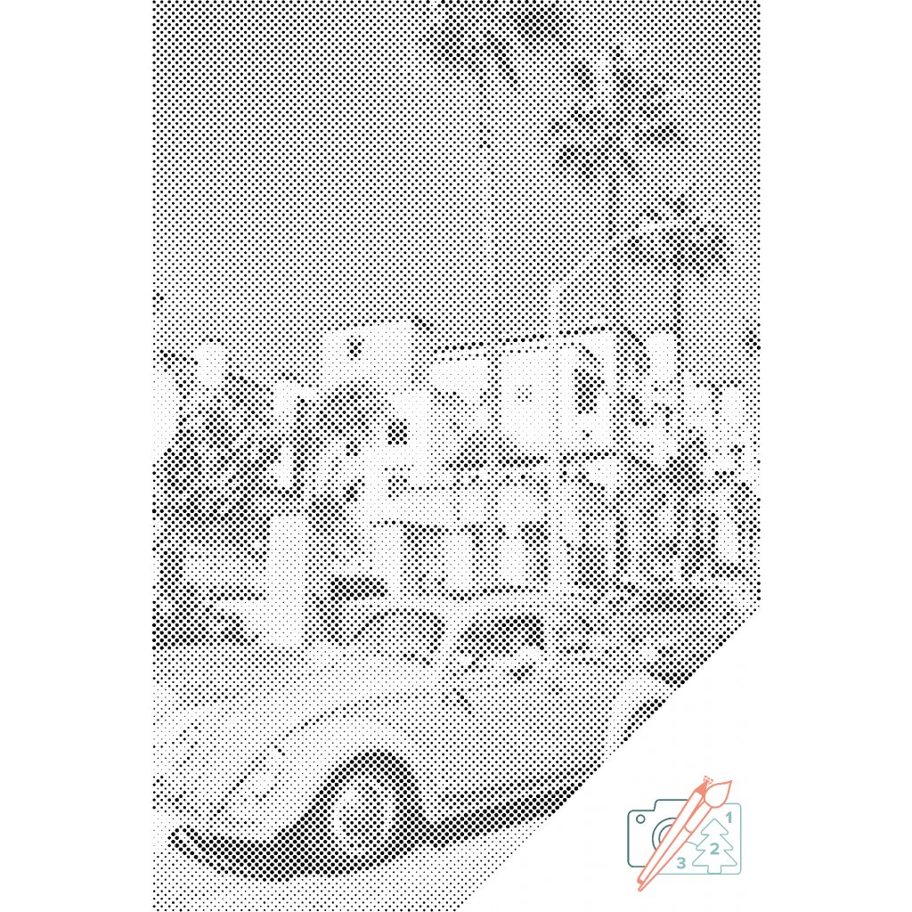 Bodkovanie - Malibu chrobák