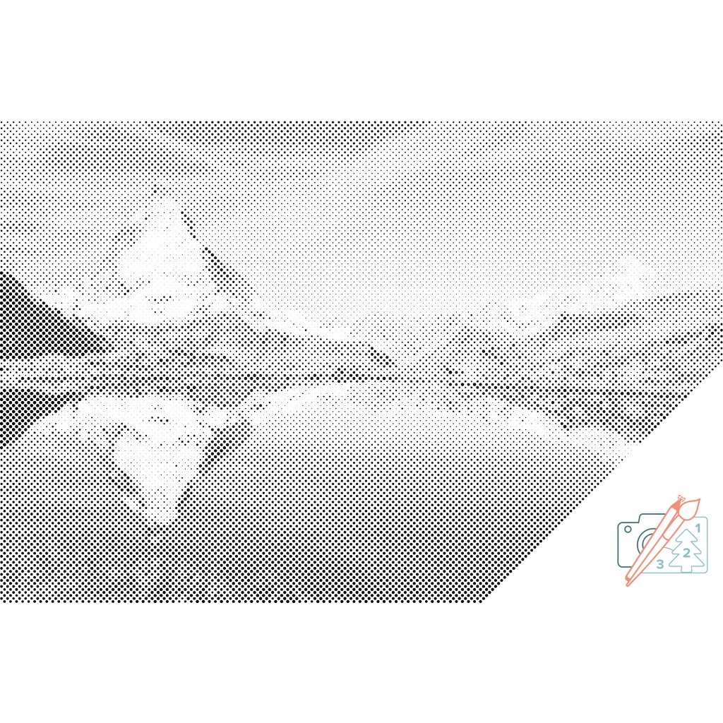 Bodkovanie - Matterhorn