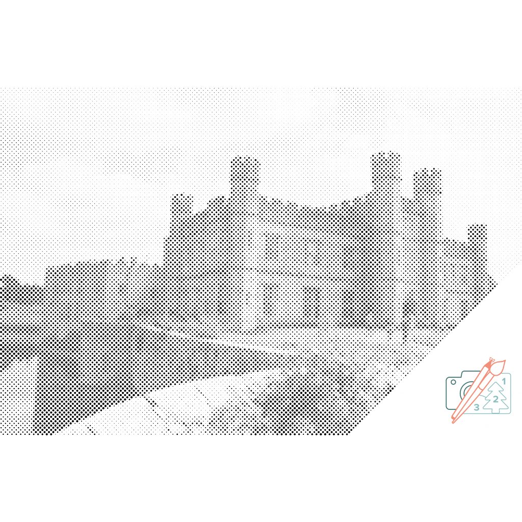 Bodkovanie - Vodný hrad Leeds Castle, Anglicko 2