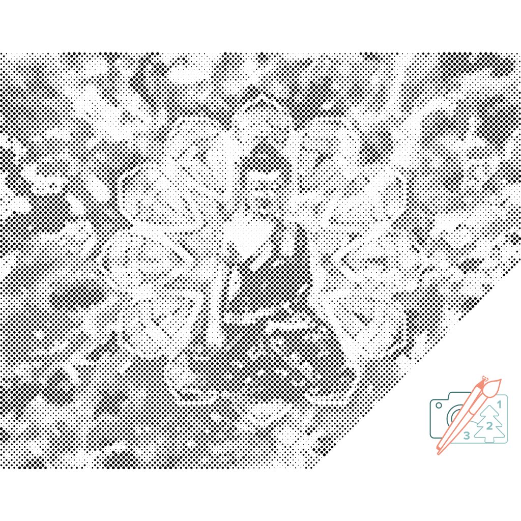 Bodkovanie - Budha