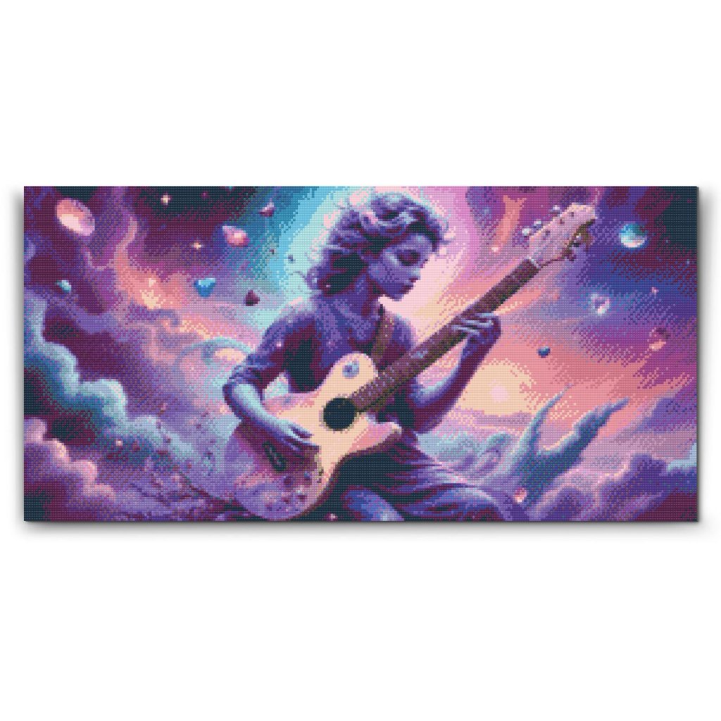 M2_Diamantové_maľovanie_-_Gitaristka_v_oblakoch