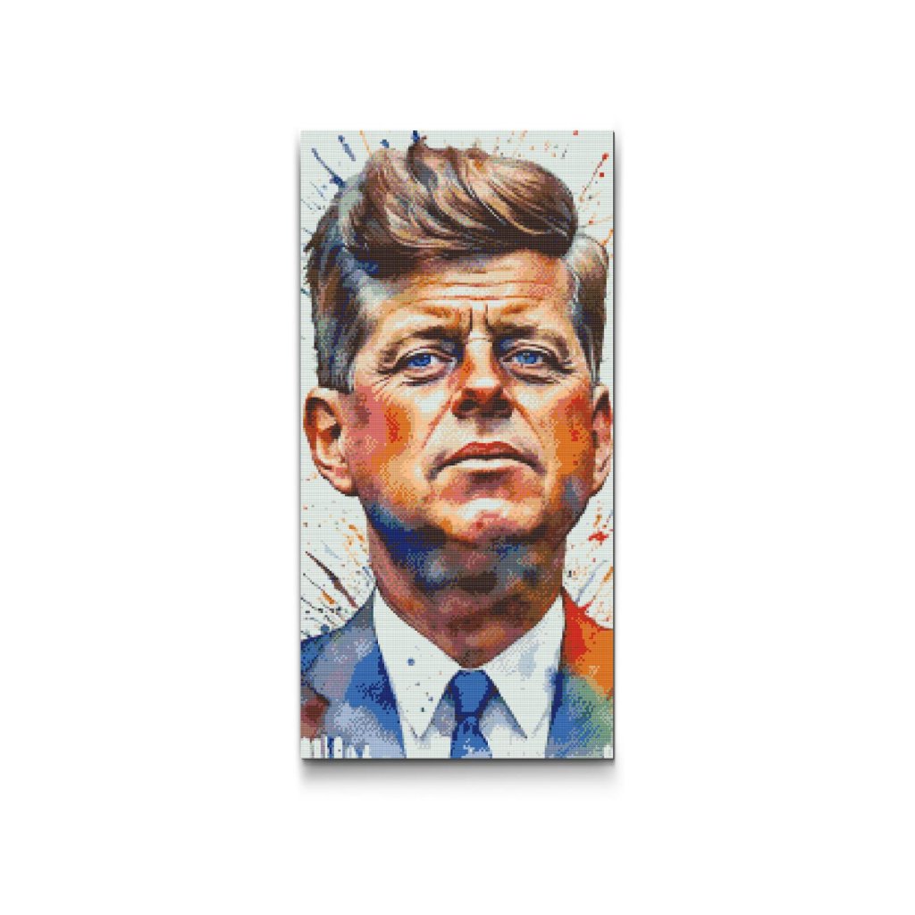 M2_Diamantové_maľovanie_-_John_F._Kennedy