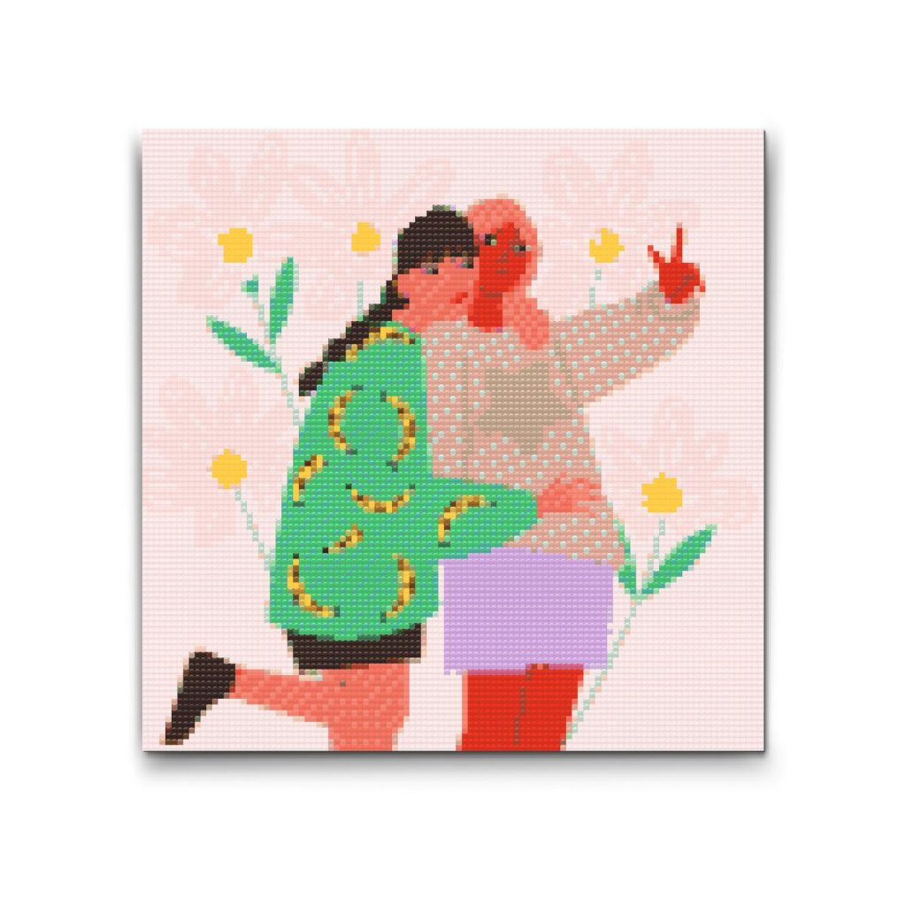 M2_Diamantové_maľovanie_-_Ilustrácia_-_Najlepšie_kamarátky