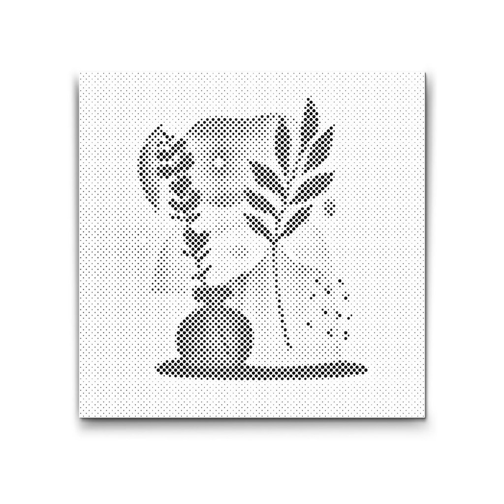 M2_Bodkovanie_-_Ilustrácia_-_Kvety_vo_váze